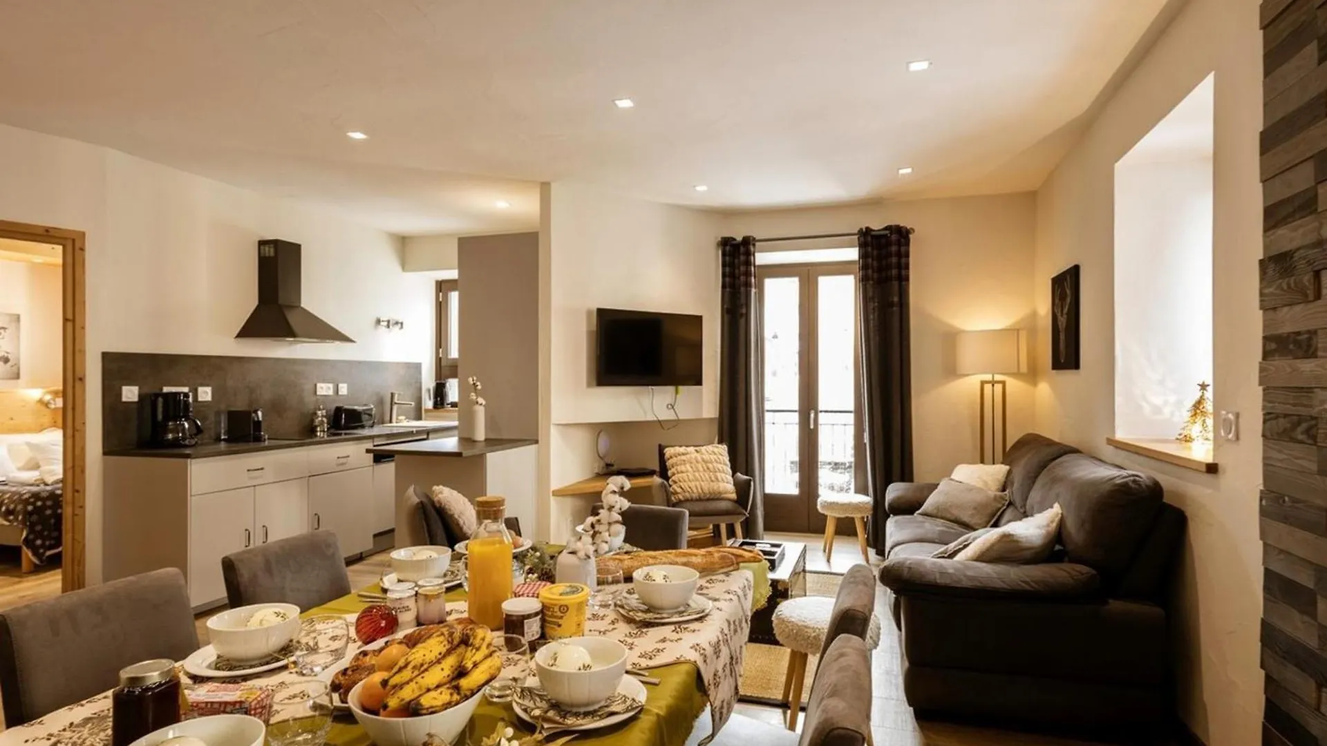 Charmant Appartement 4 Pieces, 6 Pers, Balcon Sud-Ouest, Centre Valloire, Proche Pistes Et Commerces - Fr-1-263-361 0*, Valloire